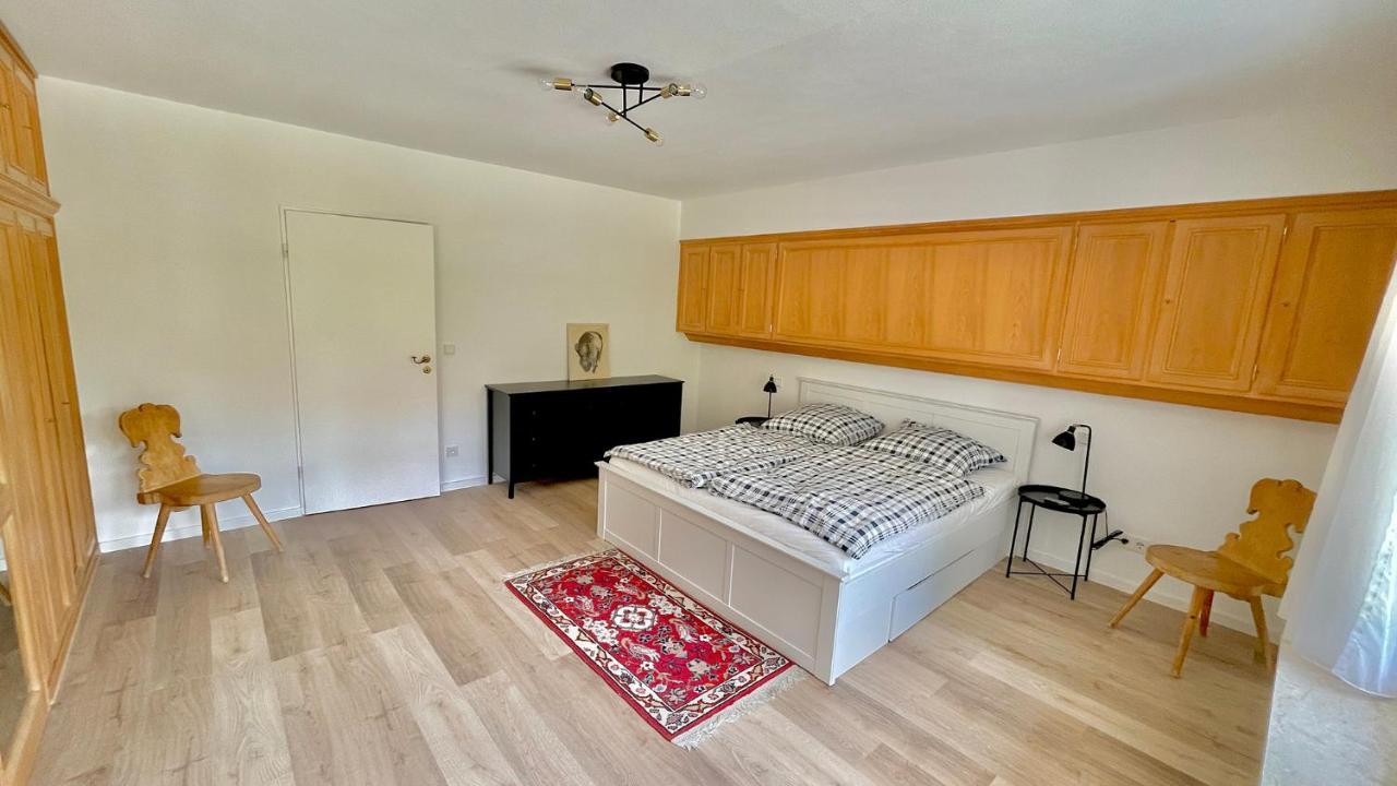 Large Holiday Apartment With Sauna, Terrace, Garden And Open Fireplace 伦格里斯 外观 照片