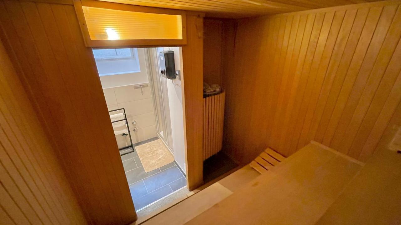 Large Holiday Apartment With Sauna, Terrace, Garden And Open Fireplace 伦格里斯 外观 照片