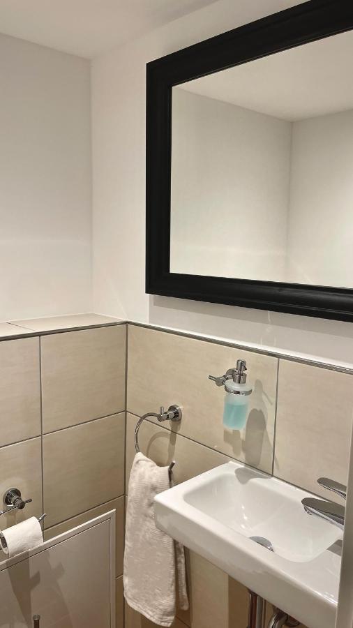 Large Holiday Apartment With Sauna, Terrace, Garden And Open Fireplace 伦格里斯 外观 照片