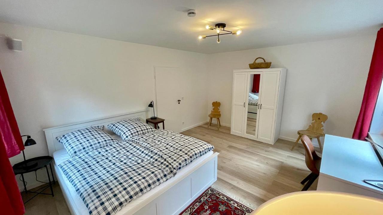 Large Holiday Apartment With Sauna, Terrace, Garden And Open Fireplace 伦格里斯 外观 照片