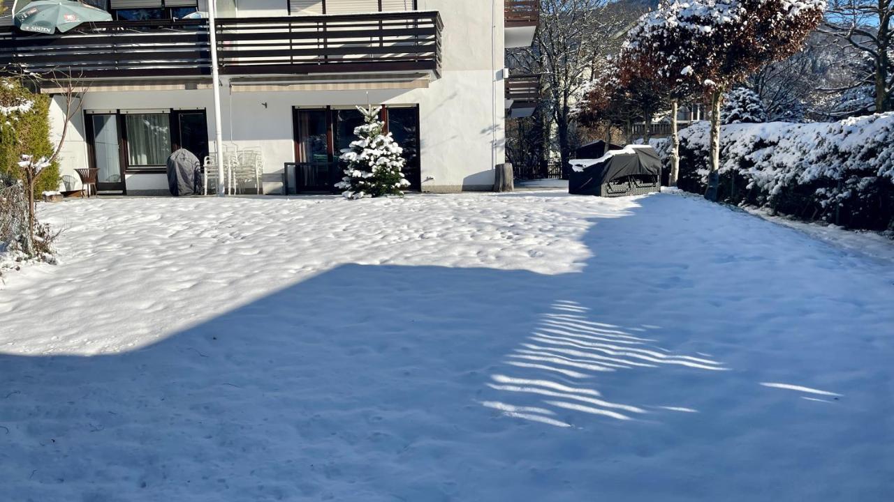 Large Holiday Apartment With Sauna, Terrace, Garden And Open Fireplace 伦格里斯 外观 照片